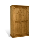 FurnitureToday Chunky Pine Kenilworth Double Wardrobe