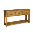 FurnitureToday Chunky Pine Kenilworth Large Console Table