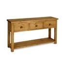 Chunky Pine Kenilworth Large Console Table