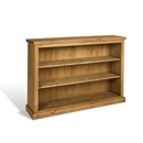 FurnitureToday Chunky Pine Kenilworth Wide 3FT Bookcase