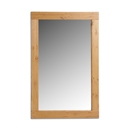 FurnitureToday Chunky Pine Mirror