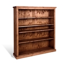 FurnitureToday Chunky Pine Mocha 5FT Wide Bookcase