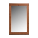 FurnitureToday Chunky Pine Mocha Mirror