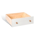 Chunky Pine White Underbed Drawer