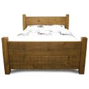 FurnitureToday Chunky Plank pine bed