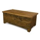 FurnitureToday Chunky Plank Pine Blanket Box