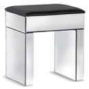 FurnitureToday Contemporary Mirrored Stool