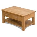 FurnitureToday Contemporary Oak Coffee Table