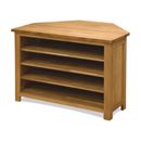 FurnitureToday Contemporary Oak Corner TV Unit