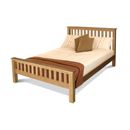 FurnitureToday Contemporary Oak High End Bed