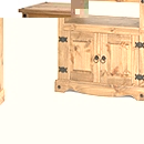 Corona Pine TV Cabinet