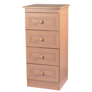 FurnitureToday Corrib Beech 4 drawer locker