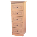 Corrib Beech 5 drawer locker