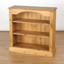 FurnitureToday Cotswold Pine adjustable 3ft shelf Bookcase