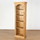 FurnitureToday Cotswold Pine adjustable 6ft x 2ft Wide Bookcase