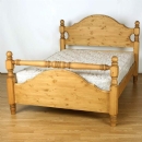 FurnitureToday Cotswold Pine Bolster Rail Bed