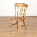 FurnitureToday Cotswold Pine Fiddle Back Beech Chair