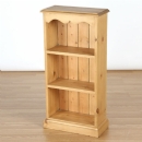 Cotswold Pine fixed Medium 3 shelf Bookcase