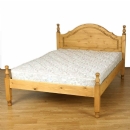 FurnitureToday Cotswold Pine low end double Bed