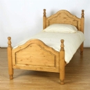 FurnitureToday Cotswold Pine Single High foot end bed