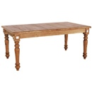 FurnitureToday Cottage Pine extendable dining table