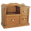Cottage Pine telephone chest