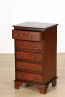 FurnitureToday Country Manor Chest of 5 Drawers W/Marquetry Inlay