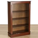 FurnitureToday Country Manor Mahogany 3 Shelf Georgian Bookcase 
