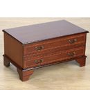 FurnitureToday Country Manor Mahogany Draw front Video Cabinet 