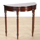 FurnitureToday Country Manor Mahogany Regency Hall Table with