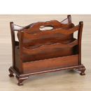 FurnitureToday Country Manor Mahogany Sheraton Magazine Rack