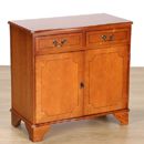 FurnitureToday Country Manor Yew Wide Hall Cupboard 