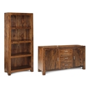 FurnitureToday Cuba Indian Bookcase Collection - Special Offer