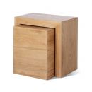 FurnitureToday Cuba Oak Living Cube Nest 