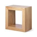 Cuba Oak Living Storage Cube