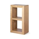 Cuba Oak Living Storage Dual Cube