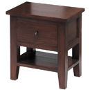 FurnitureToday Cube mahogany side table