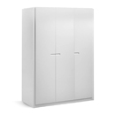 FurnitureToday Dakota High Gloss White 3 Door Wardrobe