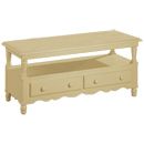 FurnitureToday Deauville French style coffee table with drawers