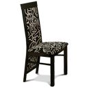 FurnitureToday Deco Swirl Fabric Chair