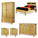 FurnitureToday Denver Oak Bedroom Set