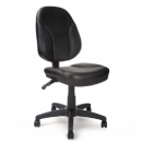 Detroit Full back leather faced operator chair