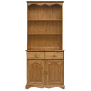 FurnitureToday Devon Pine 2 drawer open top dresser