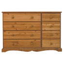 FurnitureToday Devon Pine 8 drawer combination chest