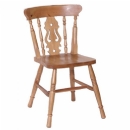 FurnitureToday Devon pine fiddle chair