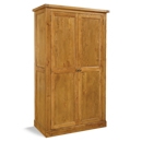 FurnitureToday Distressed Oak Ladies Wardrobe