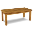 FurnitureToday Distressed Oak Large Coffee Table