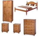 FurnitureToday Dovedale Pine Bedroom Set