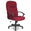 FurnitureToday Dresden high back fabric executive armchair