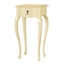 Fayence 1 drawer lamp table
